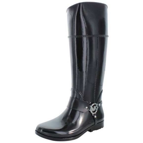 MICHAEL KORS tall rain boots - Picture 1 of 7
